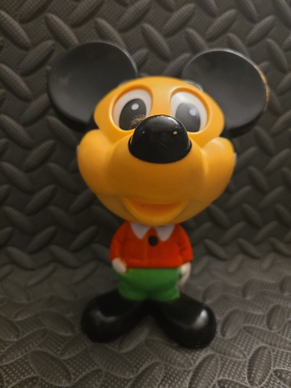 Vintage Mickey Mouse Pull String Talking Figure 7" Disney Applause Works